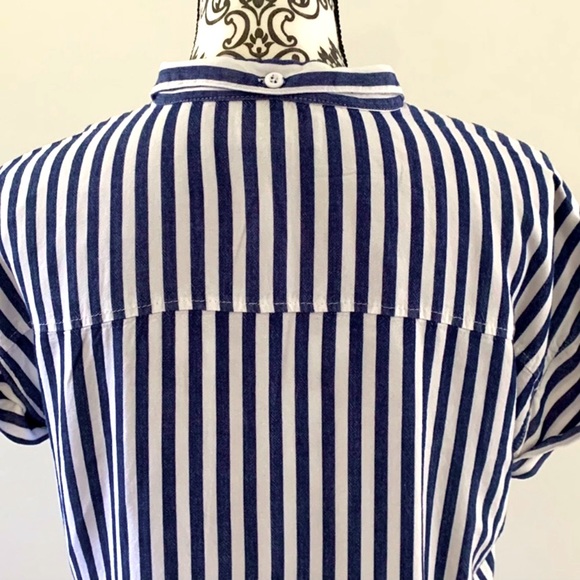 Vintage 80’s Per Se Button Down Short Sleeve Blouse - Picture 4 of 7